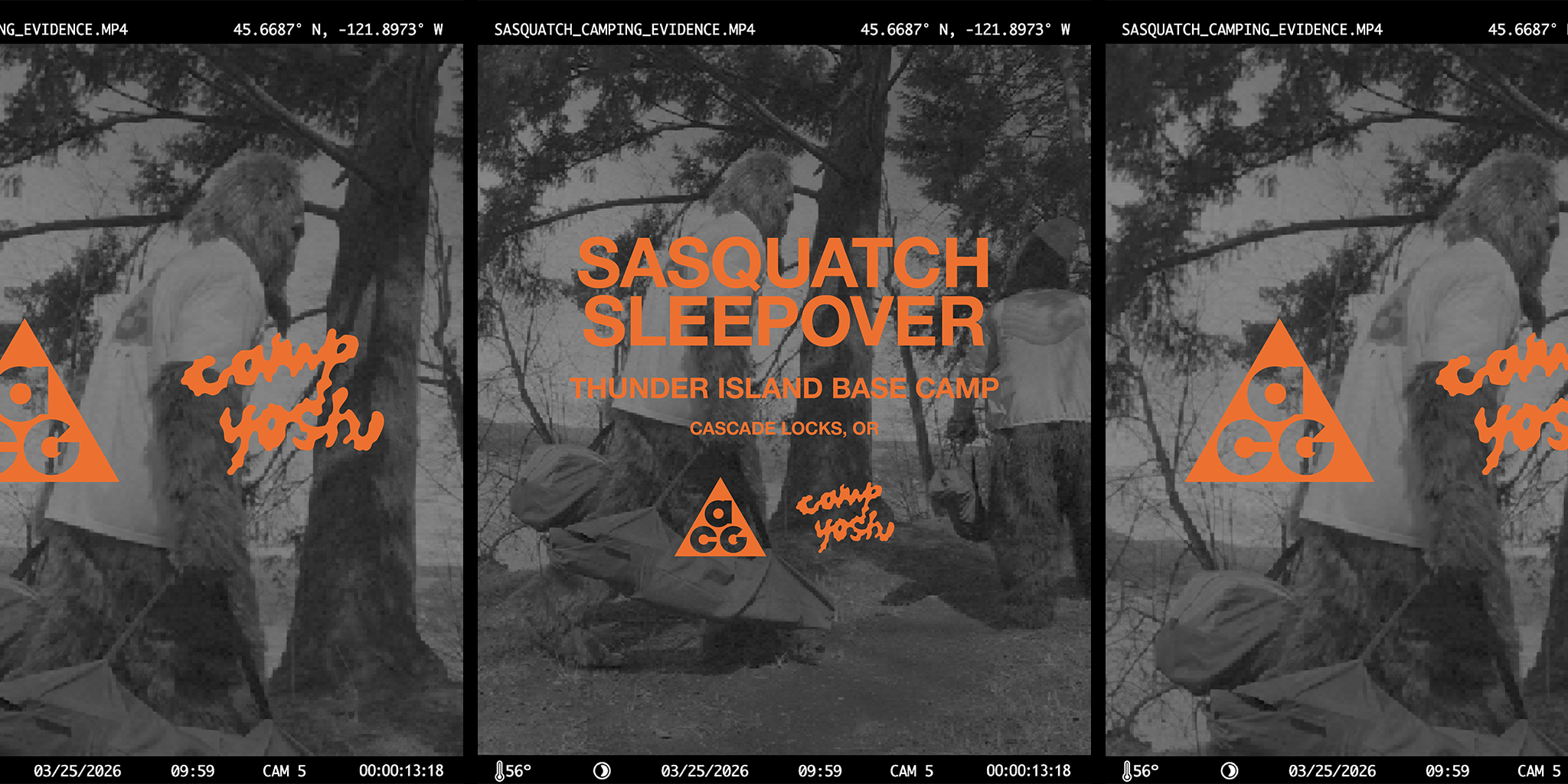 2026 04 10 : Sasquatch Sleepover with ACG